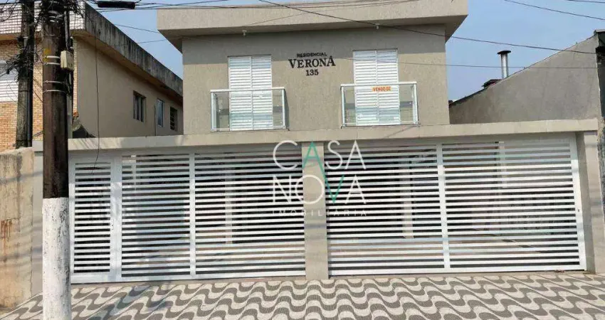 Casa com 2 dormitórios à venda, 50 m² por R$ 277.000,00 - Catiapoã - São Vicente/SP