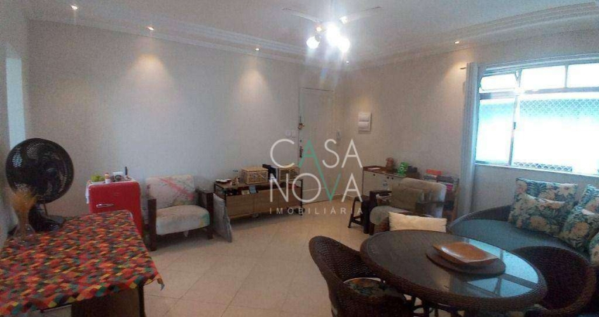 Apartamento com 2 dormitórios à venda, 86 m² por R$ 445.000,00 - Aparecida - Santos/SP