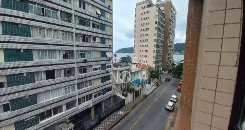 Apartamento com 1 dormitório à venda, 50 m² por R$ 240.000,00 - Boa Vista - São Vicente/SP