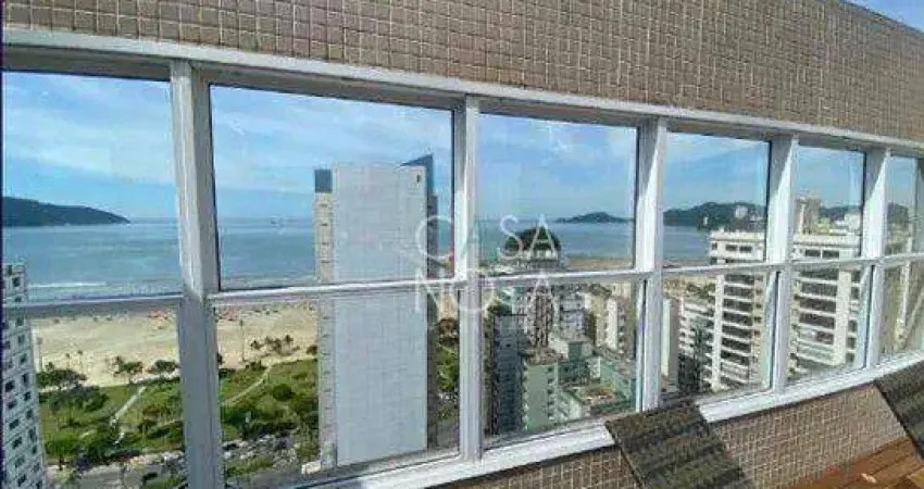 Apartamento com 3 dormitórios para alugar, 100 m² por R$ 8.600,00/mês - José Menino - Santos/SP