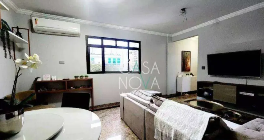 Apartamento com 3 dormitórios à venda, 100 m² por R$ 794.000,00 - Aparecida - Santos/SP