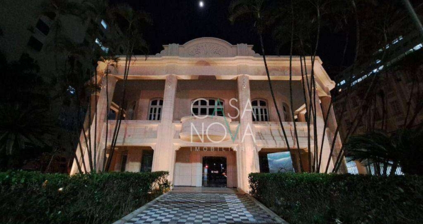 Casa para alugar, 1710 m² por R$ 98.338,99/mês - Gonzaga - Santos/SP