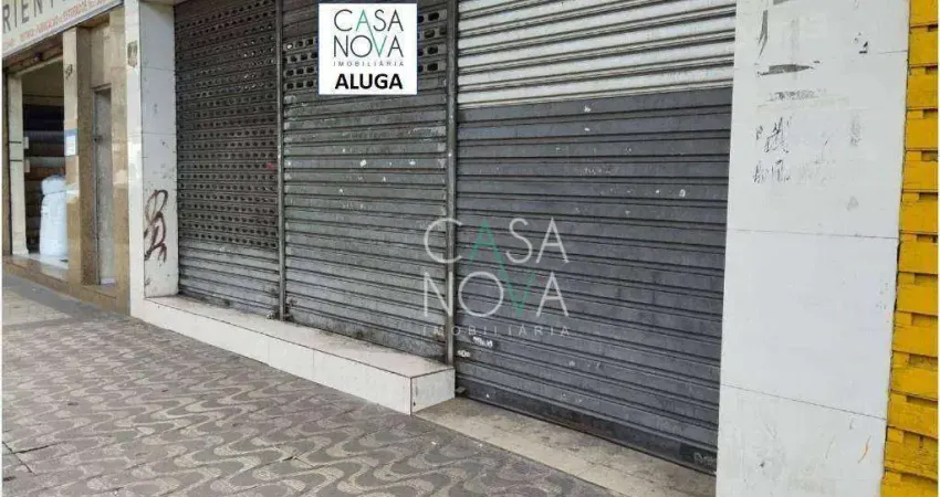 Ponto comercial para alugar na Avenida Senador Feijó, Vila Mathias, Santos