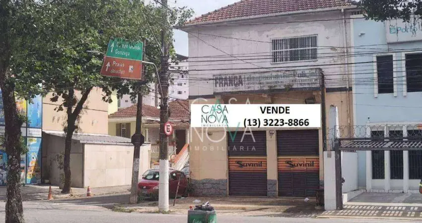 Prédio à venda na Avenida Doutor Bernardino de Campos, Vila Belmiro, Santos