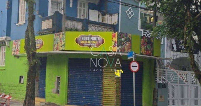 Sobrado com 3 dormitórios para alugar, 200 m² por R$ 12.300,00/mês - Pompéia - Santos/SP