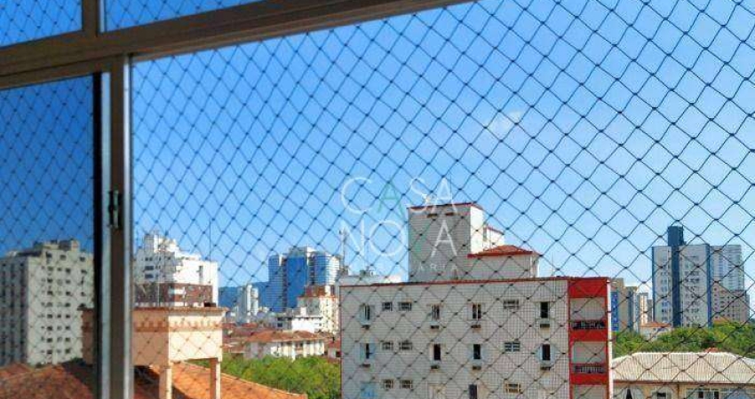 Apartamento com 2 dormitórios para alugar, 94 m² por R$ 3.650,00/mês - Embaré - Santos/SP