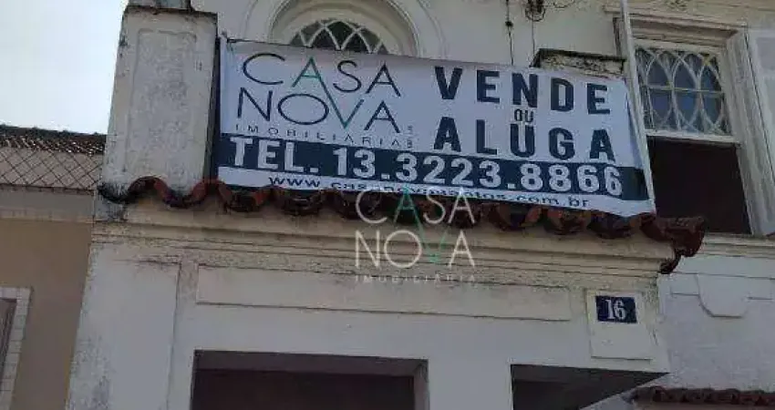 Casa com 2 quartos à venda na Rua Oliveira Lima, Vila Belmiro, Santos