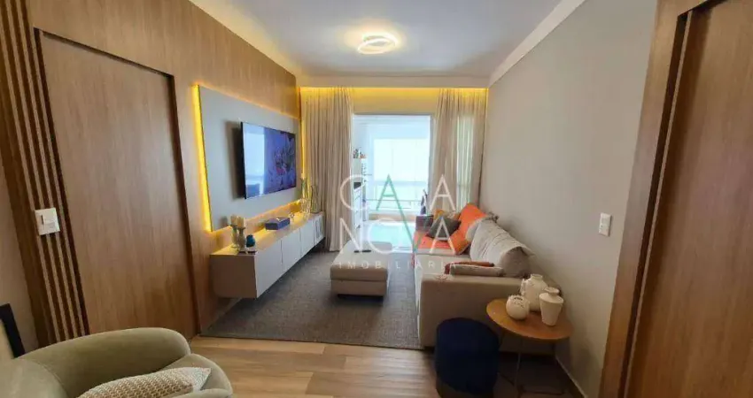 Apartamento com 2 dormitórios à venda, 99 m² por R$ 1.600.000,00 - Aparecida - Santos/SP
