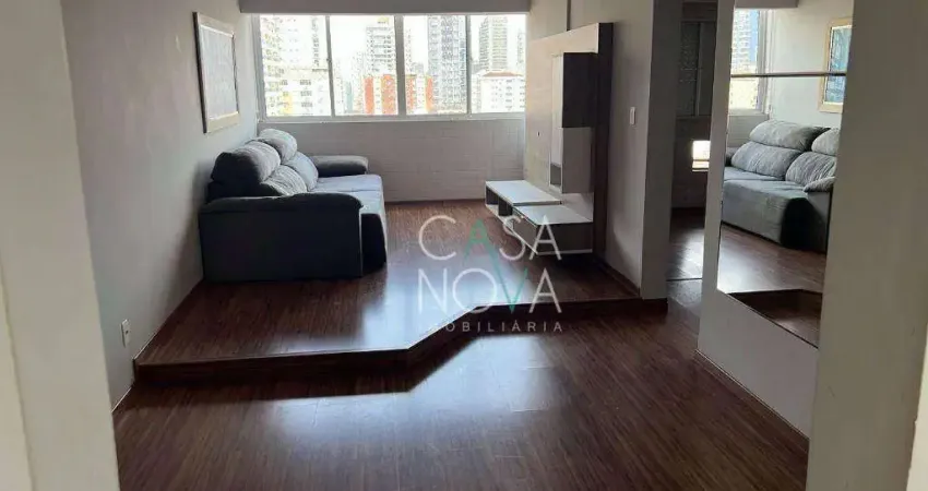 Apartamento com 2 dormitórios à venda, 96 m² por r$ 645.000,00 - campo grande - santos/sp
