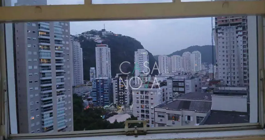 Apartamento com 1 quarto à venda na Avenida Presidente Wilson, José Menino, Santos