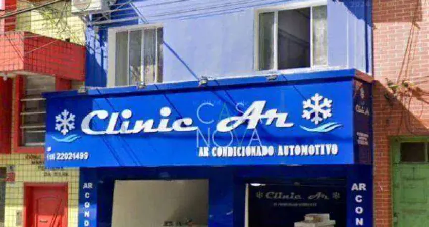 Ponto comercial com 3 salas para alugar na Avenida Senador Feijó, Encruzilhada, Santos