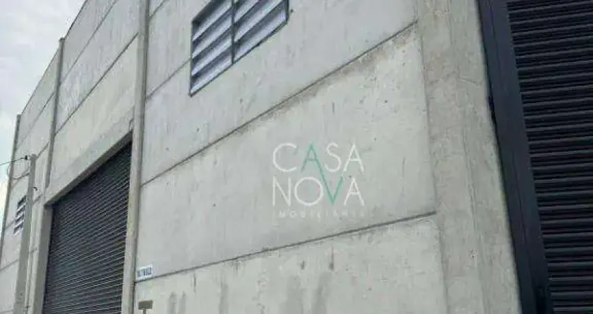 Galpão, 380 m² - venda por r$ 1.500.000 ou aluguel por r$ 8.000/mês - cidade das crianças - praia grande/sp