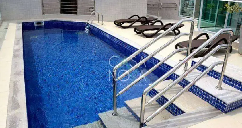 Apartamento com 2 dormitórios para alugar, 119 m² por r$ 7.500,00/mês - gonzaga - santos/sp