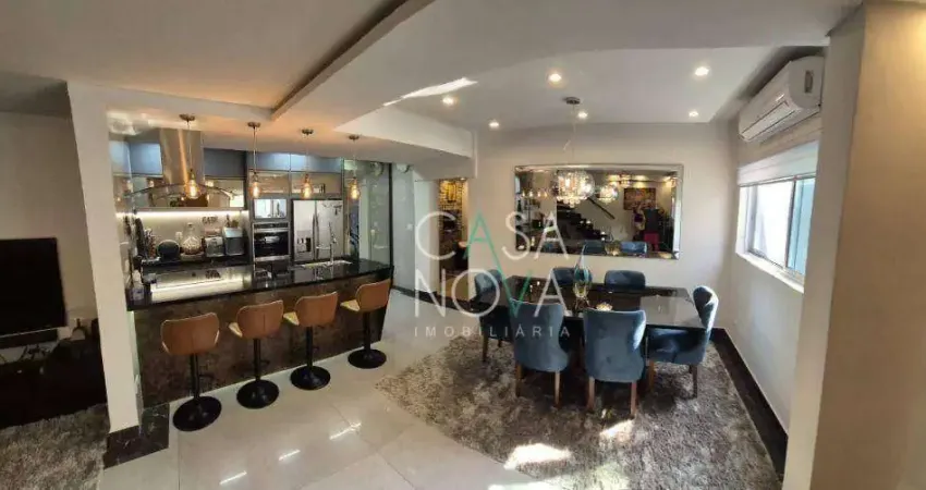 Sobrado com 2 dormitórios à venda, 156 m² por r$ 1.290.000,00 - embaré - santos/sp