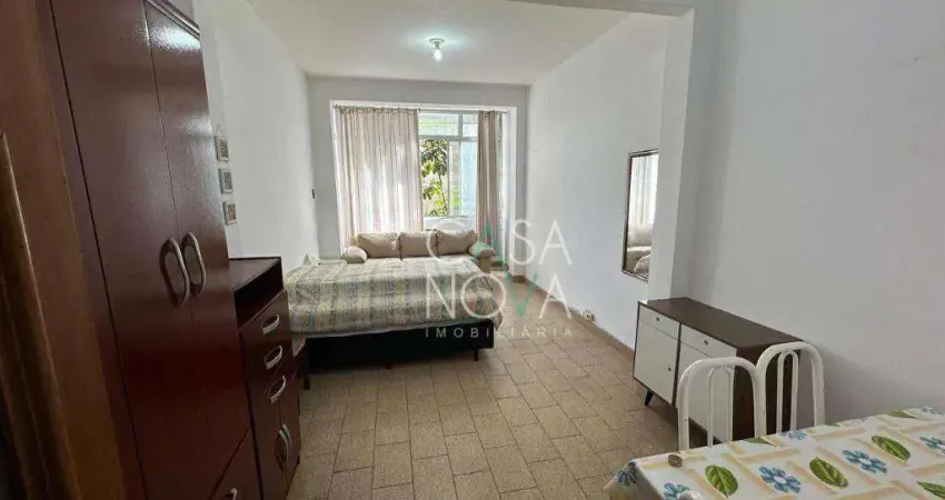 Apartamento com 1 dormitório à venda, 40 m² por r$ 291.000,00 - boqueirão - santos/sp
