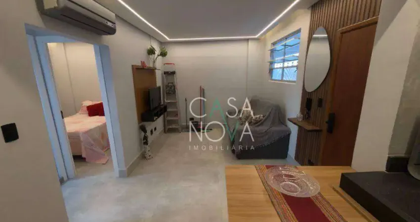 Apartamento com 1 dormitório à venda, 35 m² por r$ 520.000,00 - aparecida - santos/sp