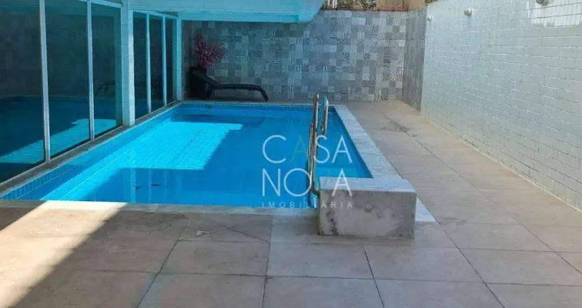 Apartamento com 2 dormitórios para alugar, 67 m² por r$ 3.600,00/mês - macuco - santos/sp