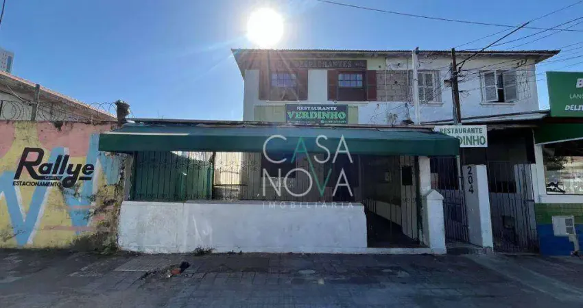 Casa para alugar, 100 m² por r$ 6.900/mês - boqueirão - santos/sp