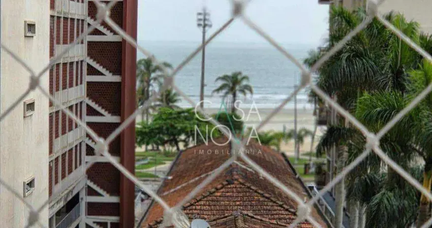 Apartamento com 1 dormitório à venda, 46 m² por r$ 540.000,00 - boqueirão - santos/sp