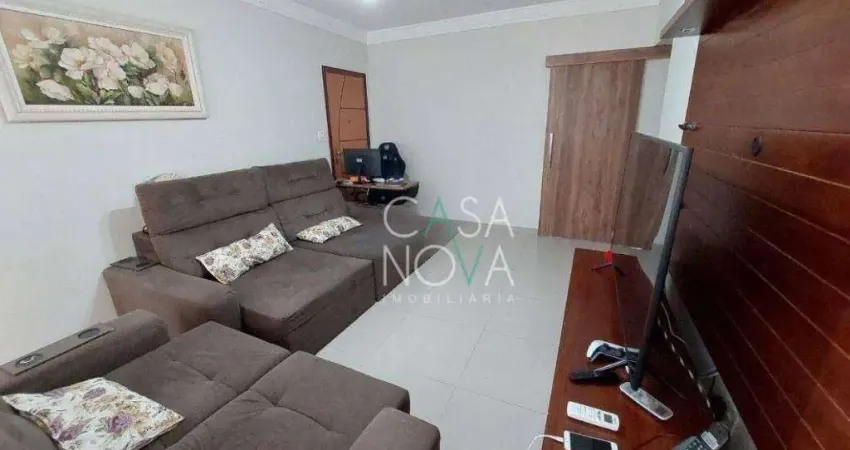 Apartamento com 3 dormitórios à venda, 118 m² por r$ 550.000,00 - campo grande - santos/sp