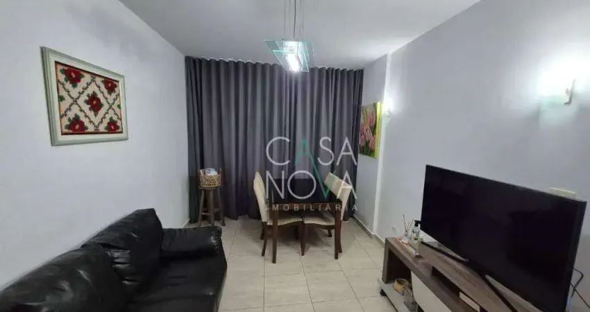 Apartamento com 2 dormitórios à venda, 103 m² por r$ 530.000,00 - gonzaga - santos/sp