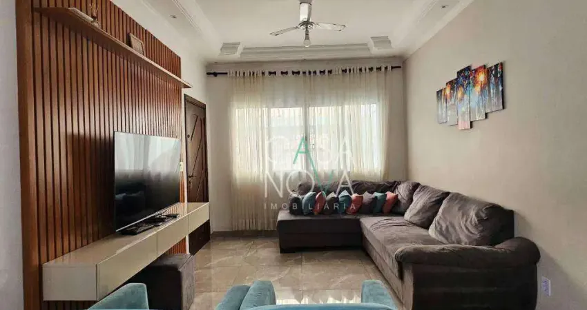 Sobrado com 3 dormitórios à venda, 129 m² por r$ 640.000 - cidade naútica - são vicente/sp