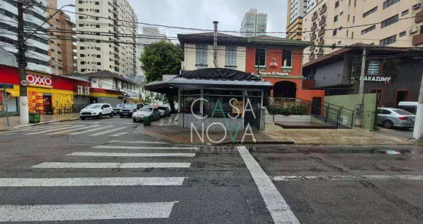 Sobrado comercial para alugar, 300 m² por r$ 20.000/mês - pompéia - santos/sp