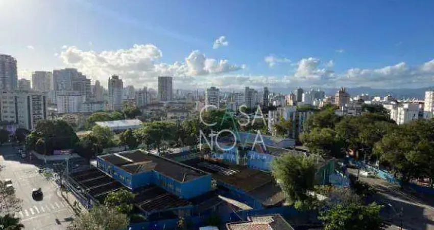 Apartamento com 1 dormitório para alugar, 50 m² por r$ 3.500,00/mês - ponta da praia - santos/sp