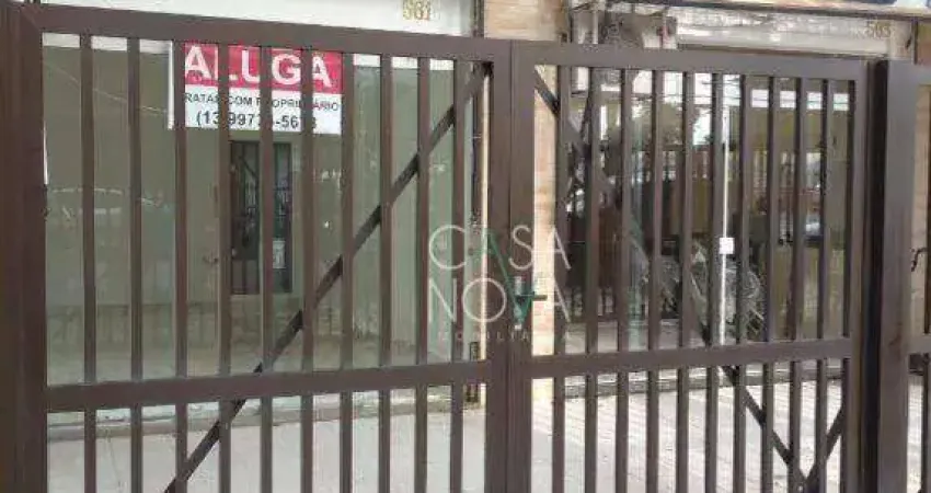 Loja para alugar, 25 m² por R$ 3.900,00/mês - Boqueirão - Santos/SP