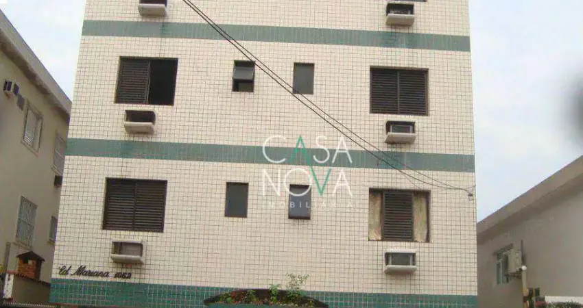 Apartamento com 1 dormitório para alugar, 50 m² por R$ 1.700,00/mês - Vila Valença - São Vicente/SP