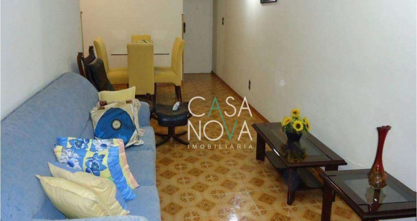 Apartamento com 3 dormitórios à venda, 138 m² por R$ 850.000,00 - Embaré - Santos/SP