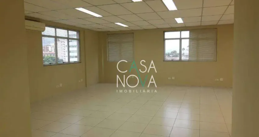 Sala para alugar, 62 m² por R$ 3.490,00/mês - Vila Matias - Santos/SP