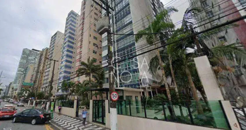 Apartamento com 1 dormitório à venda, 58 m² por r$ 405.000,00 - pompéia - santos/sp