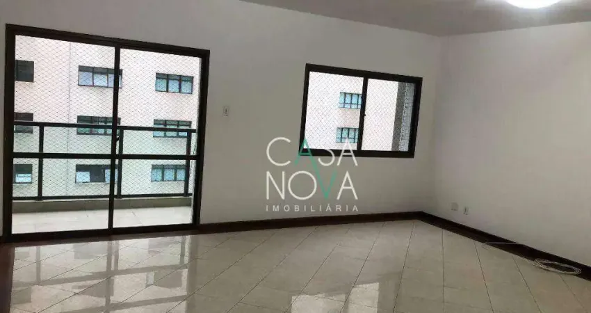 Apartamento com 3 dormitórios para alugar, 170 m² por R$ 6.000,00/mês - Boqueirão - Santos/SP