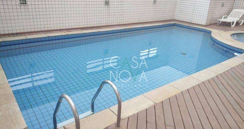 Apartamento com 1 dormitório para alugar, 52 m² por R$ 2.750,00/mês - Encruzilhada - Santos/SP