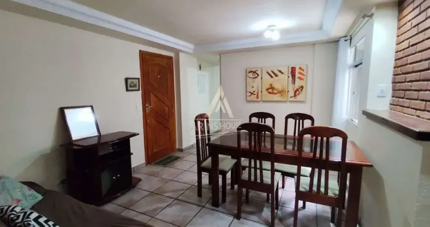 Apartamento a venda na quadra da praia com 56m², 2 quartos na Pompéia - Santos