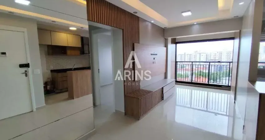 Apartamento Moderno com 63m² , 2 quartos, 1 vaga, Lazer no Marapé em Santos