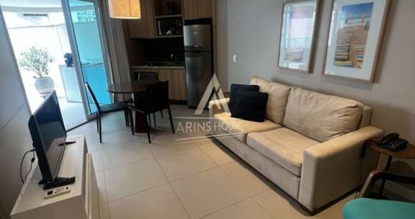 Apartamento Flat a venda com 63m², 1 quarto, 1 vaga na Pompéia - Santos