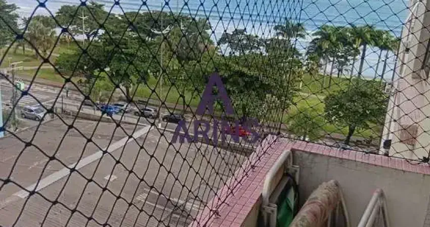 Apartamento para Alugar Mobiliado com Vista Mar, 2 Quartos no Embaré - Santos/SP