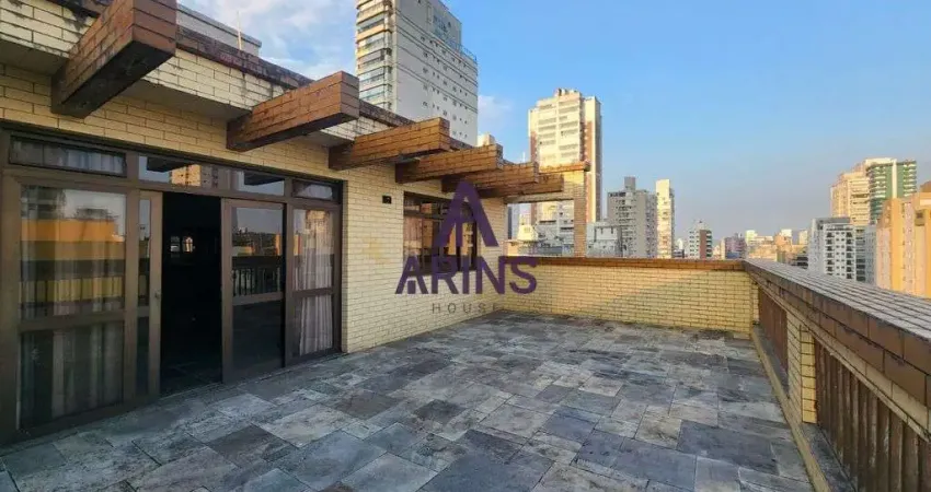 Cobertura Duplex a Venda com 495m², 4 Quartos, 3 Vagas na Vila Rica-Santos/SP