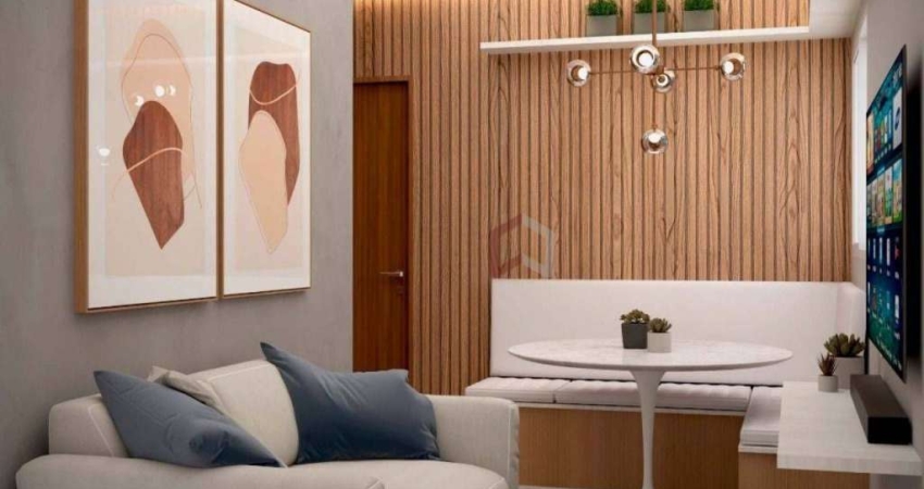 Apartamento com 2 dormitórios à venda, 37 m² por R$ 220.000,00 - Parada XV de Novembro - São Paulo/SP