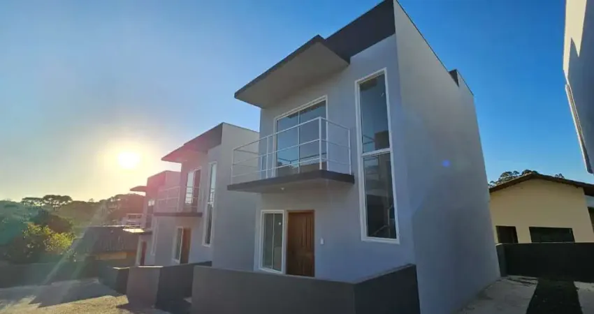 Sobrado para venda em são bento do sul, dona francisca, 2 dormitórios, 2 banheiros, 1 vaga