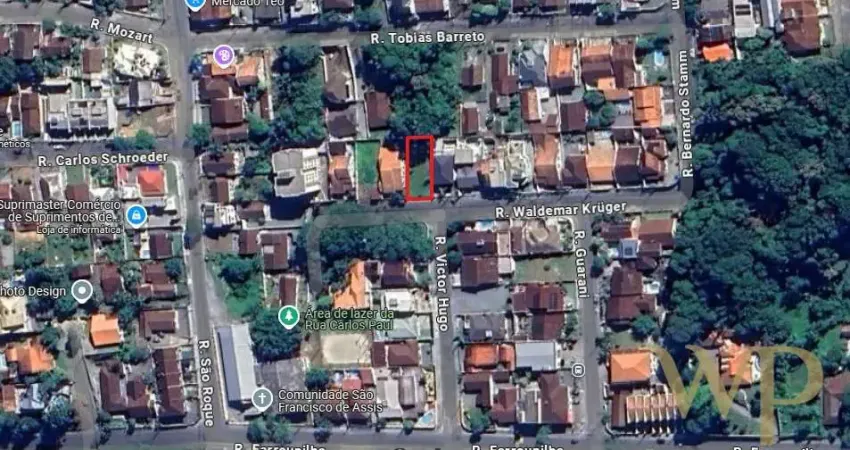 Terreno à venda na Rua Waldemar Kruger, Floresta, Joinville