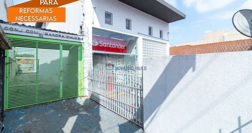 Imóvel comercial para locação! A 290 metros a pé do metrô Jabaquara!
