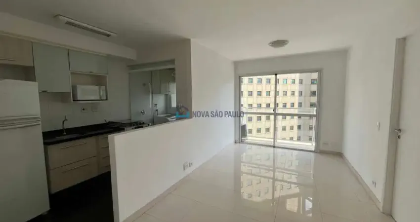 More em Indianópolis: Apartamento com 45m²  1quarto e 1 vaga