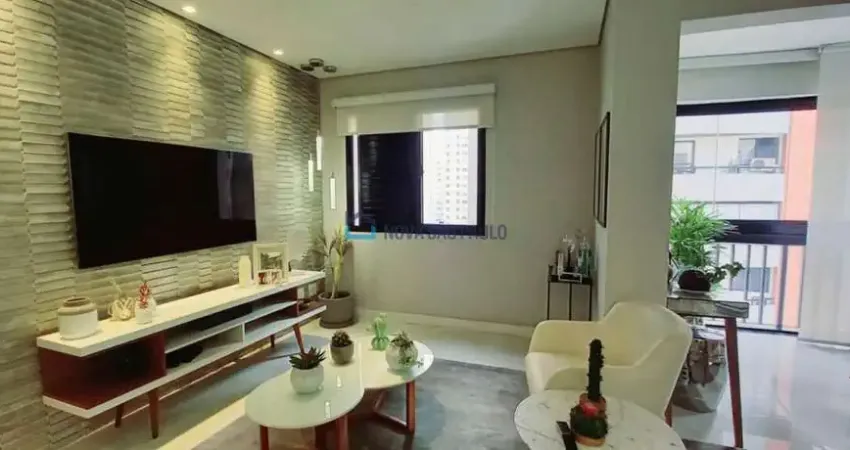 LOCAÇÃO. Moema Pássaros. Apartamento com 92m². Mobiliado. 3 quartos, 1 suite, 2 vagas
