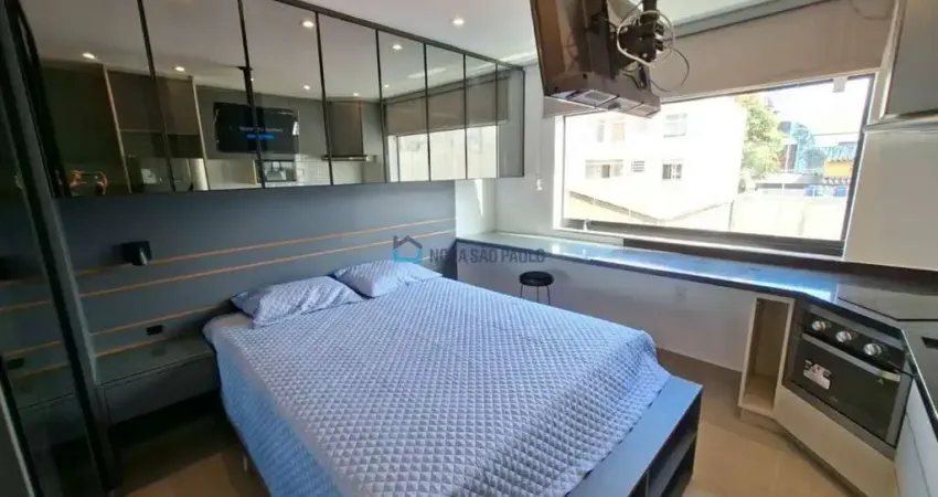 Apartamento com 1 quarto para alugar na Rua Apamas, --, Indianópolis, São Paulo