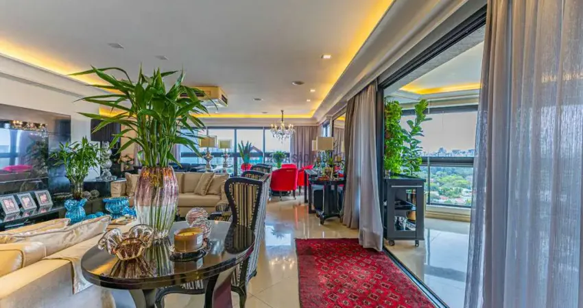 Apartamento mobiliado para alugar|4 suítes|próximo ao parque ibirapuera