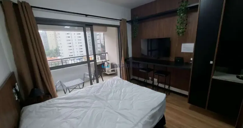 Apartamento para alugar em moema com 01 dormitório e 29m² área útil!.