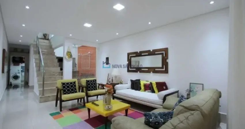 Sobrado novo de 108,5 m² de área útil - 3 dormitórios e 2 vagas - jardim da saúde